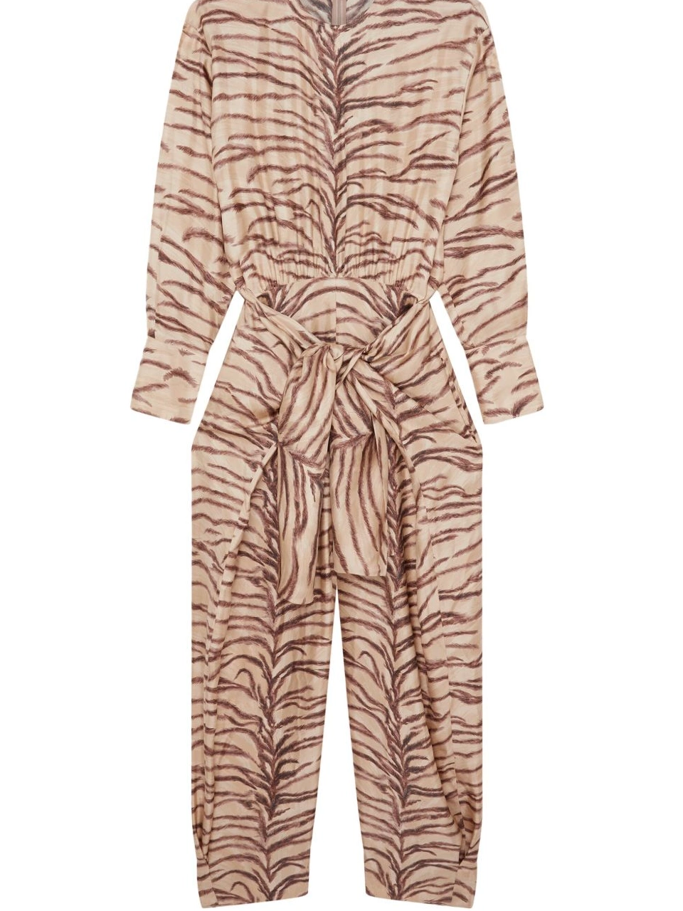 Affordable tiger-print McCartney organic-silk jumpsuit Stella Women 0801